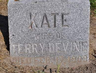 DEVINE, KATE - Clinton County, Iowa | KATE DEVINE 