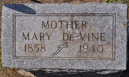 DEVINE, MARY - Clinton County, Iowa | MARY DEVINE 