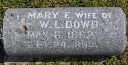 DOWD, MARY E. - Clinton County, Iowa | MARY E. DOWD 