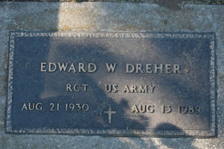 DREHER, EDWARD W. - Clinton County, Iowa | EDWARD W. DREHER 