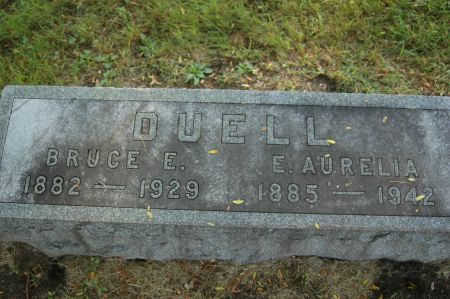 DUELL, E. AURELIA - Clinton County, Iowa | E. AURELIA DUELL 