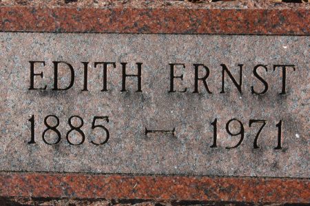 ERNST, EDITH - Clinton County, Iowa | EDITH ERNST 