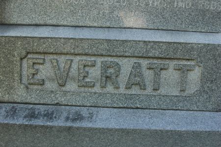 EVERATT, FAMILY MONUMENT - Clinton County, Iowa | FAMILY MONUMENT EVERATT 