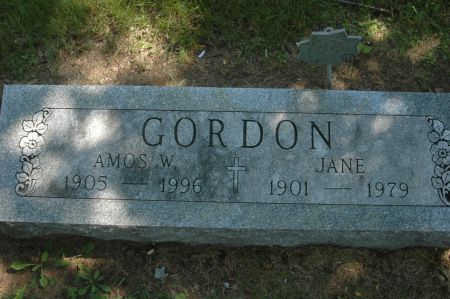 GORDON, JANE - Clinton County, Iowa | JANE GORDON 