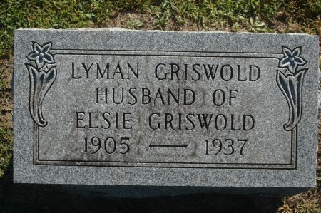 GRISWOLD, LYMAN - Clinton County, Iowa | LYMAN GRISWOLD 