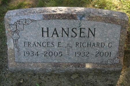 HANSEN, RICHARD G. - Clinton County, Iowa | RICHARD G. HANSEN 