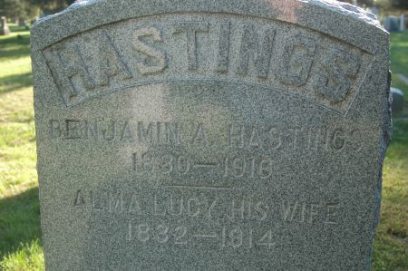 HASTINGS, BENJAMIN A. - Clinton County, Iowa | BENJAMIN A. HASTINGS 