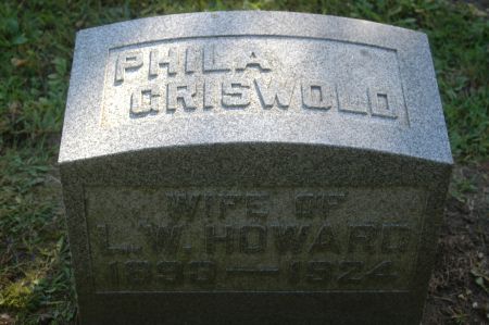 GRISWOLD HOWARD, PHILA - Clinton County, Iowa | PHILA GRISWOLD HOWARD 