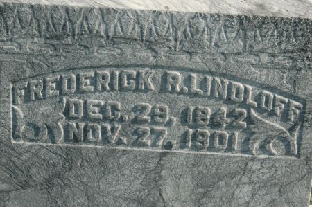 LINDLOFF, FREDERICK R. - Clinton County, Iowa | FREDERICK R. LINDLOFF 