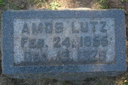 LUTZ, AMOS - Clinton County, Iowa | AMOS LUTZ 