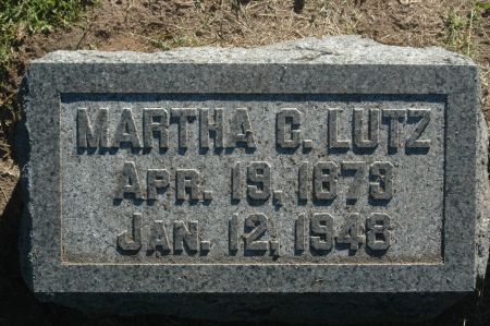 LUTZ, MARTHA C. - Clinton County, Iowa | MARTHA C. LUTZ 