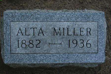 MILLER, ALTA - Clinton County, Iowa | ALTA MILLER 