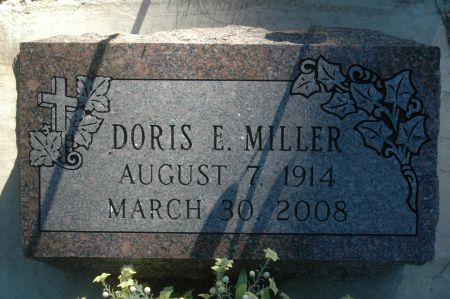MILLER, DORIS E. - Clinton County, Iowa | DORIS E. MILLER 