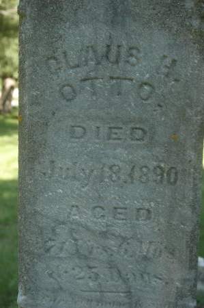OTTO, CLAUS H. - Clinton County, Iowa | CLAUS H. OTTO 
