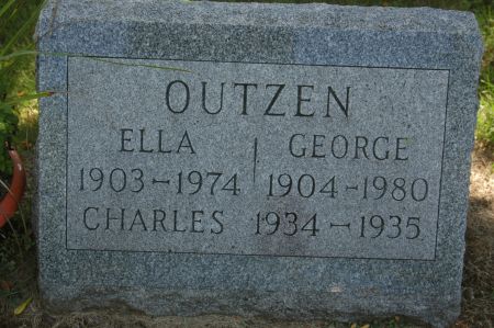 OUTZEN, GEORGE - Clinton County, Iowa | GEORGE OUTZEN 