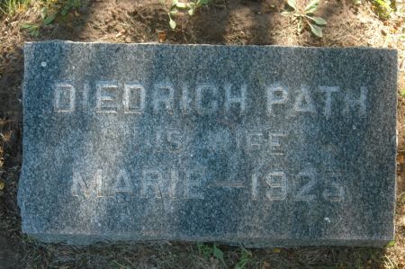 PATH, MARIE - Clinton County, Iowa | MARIE PATH 