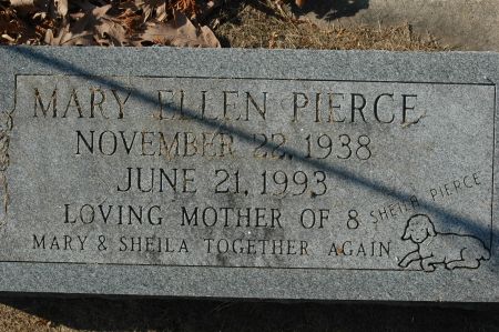 PIERCE, MARY ELLEN - Clinton County, Iowa | MARY ELLEN PIERCE 