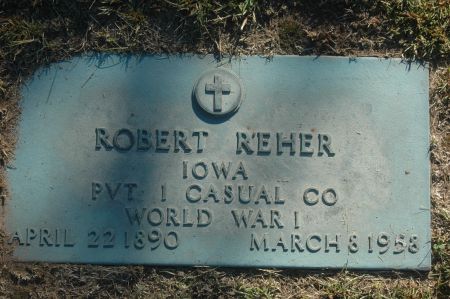 REHER, ROBERT - Clinton County, Iowa | ROBERT REHER 