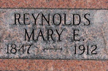 REYNOLDS, MARY E. - Clinton County, Iowa | MARY E. REYNOLDS 