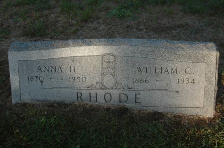 RHODE, ANNA H. - Clinton County, Iowa | ANNA H. RHODE 