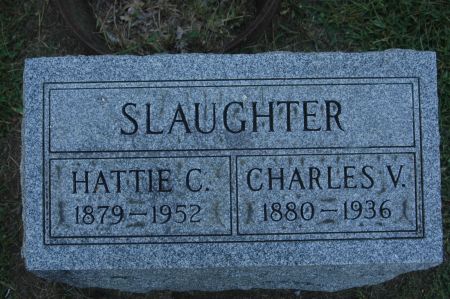 SLAUGHTER, CHARLES V. - Clinton County, Iowa | CHARLES V. SLAUGHTER 