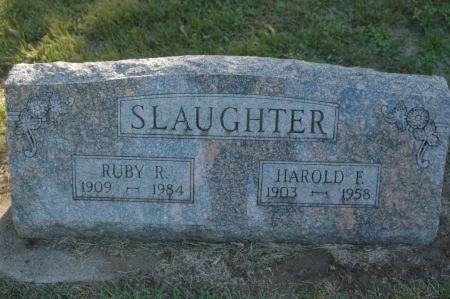 SLAUGHTER, RUBY R. - Clinton County, Iowa | RUBY R. SLAUGHTER 