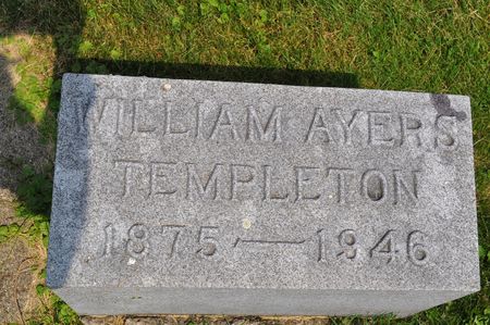 TEMPLETON, WILLIAM AYERS - Clinton County, Iowa | WILLIAM AYERS TEMPLETON 