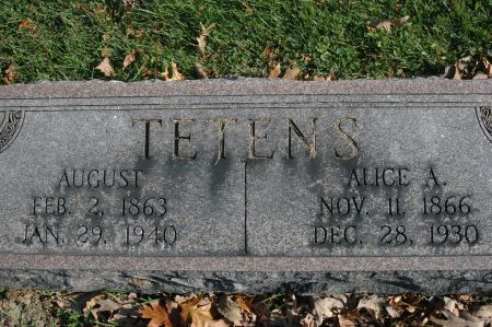 TETENS, ALICE A. - Clinton County, Iowa | ALICE A. TETENS 
