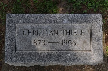 THIELE, CHRISTIAN - Clinton County, Iowa | CHRISTIAN THIELE 