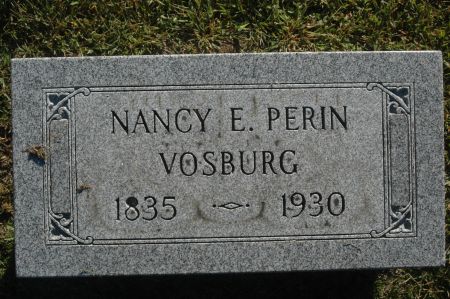 PERIN VOSBURG, NANCY E. - Clinton County, Iowa | NANCY E. PERIN VOSBURG 