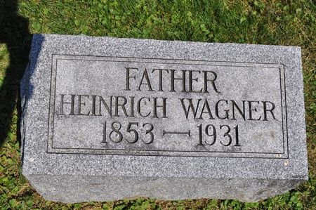 WAGNER, HEINRICH - Clinton County, Iowa | HEINRICH WAGNER 