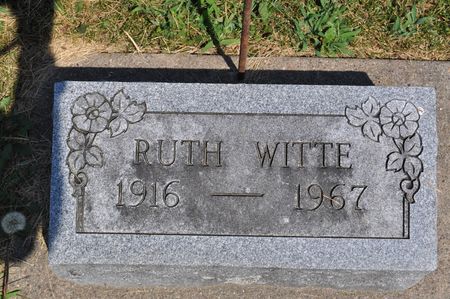 WITTE, RUTH - Clinton County, Iowa | RUTH WITTE 