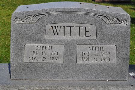 WITTE, NETTIE - Clinton County, Iowa | NETTIE WITTE 