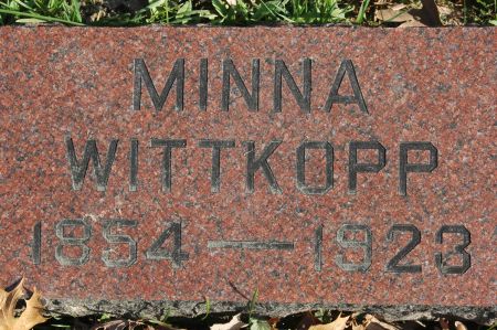 WITTKOPP, MINNA - Clinton County, Iowa | MINNA WITTKOPP 