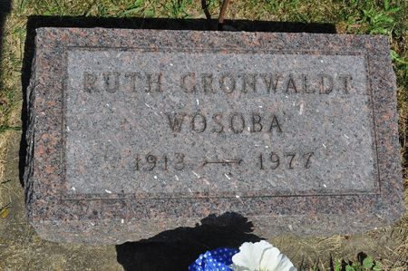 GRONWALDT WOSOBA, RUTH - Clinton County, Iowa | RUTH GRONWALDT WOSOBA 