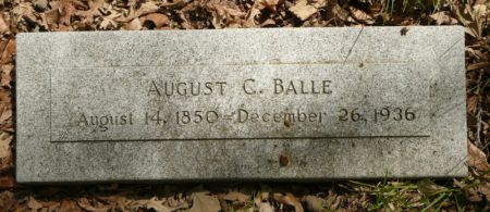 BALLE, AUGUST C - Crawford County, Iowa | AUGUST C BALLE 
