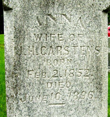 CARSTENS, ANNA - Crawford County, Iowa | ANNA CARSTENS 