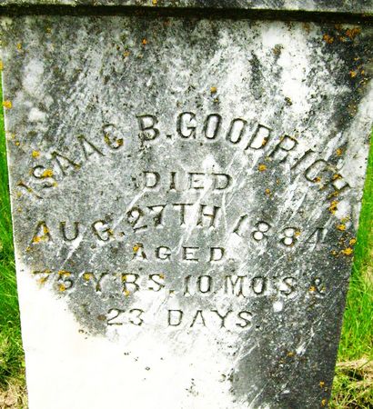 GOODRICH, ISAAC B. - Crawford County, Iowa | ISAAC B. GOODRICH 