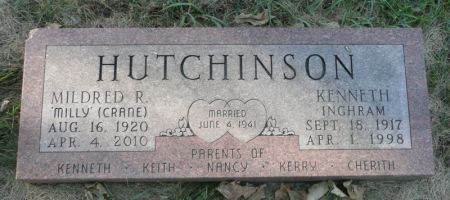 HUTCHINSON, MILDRED R - Crawford County, Iowa | MILDRED R HUTCHINSON 