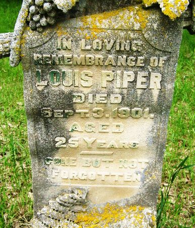 PIPER, LOUIS - Crawford County, Iowa | LOUIS PIPER 