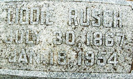 RUSCH, LIDDIE - Crawford County, Iowa | LIDDIE RUSCH 
