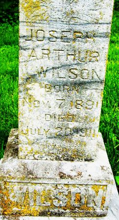 WILSON, JOSEPH ARTHUR - Crawford County, Iowa | JOSEPH ARTHUR WILSON 