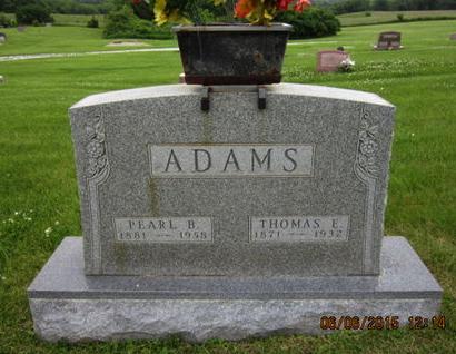 ADAMS, THOMAS E - Dallas County, Iowa | THOMAS E ADAMS 