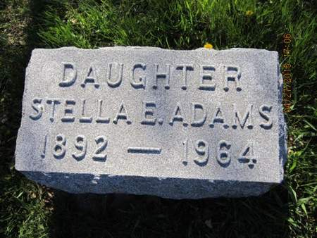 WILSON ADAMS, STELLA E - Dallas County, Iowa | STELLA E WILSON ADAMS 
