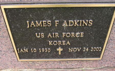 ADKINS, JAMES F - Dallas County, Iowa | JAMES F ADKINS 