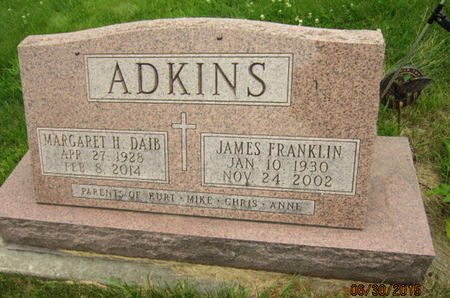 DAIB ADKINS, MARGARET H - Dallas County, Iowa | MARGARET H DAIB ADKINS 