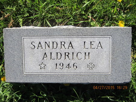 ALDRICH, SANDRA LEA - Dallas County, Iowa | SANDRA LEA ALDRICH 