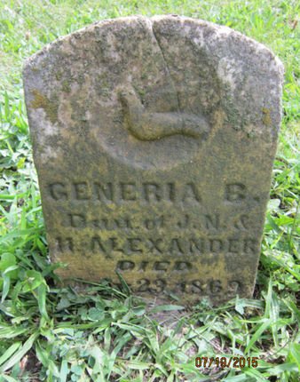 ALEXANDER, GENERIA B - Dallas County, Iowa | GENERIA B ALEXANDER 