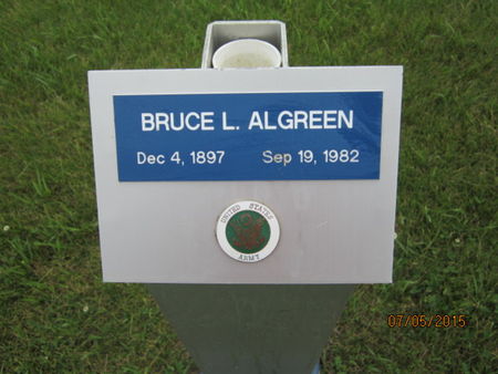 ALGREEN, BRUCE L - Dallas County, Iowa | BRUCE L ALGREEN 