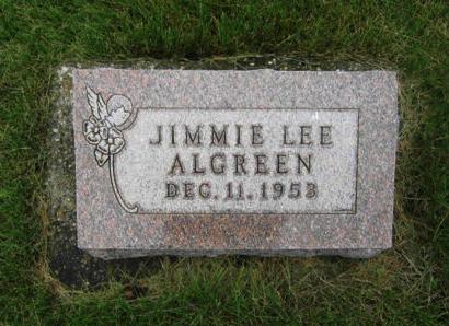 ALGREEN, JIMMIE LEE - Dallas County, Iowa | JIMMIE LEE ALGREEN 